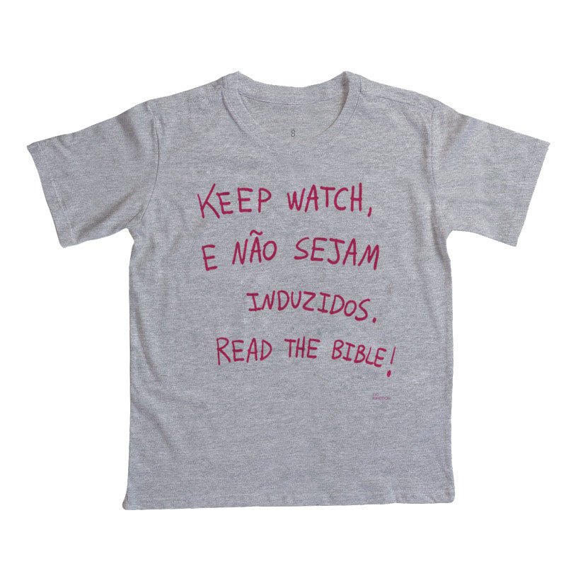 Camiseta Infantil Keep Watch Streetwear Gospel