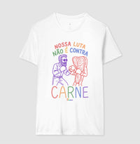 CAMISETA GOSPEL ADULTO CONTRA CARNE KINGDOM VIBES