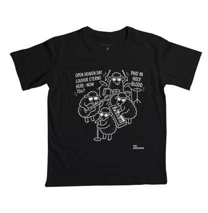 Camiseta Gospel Infantil Cristã Open Heaven