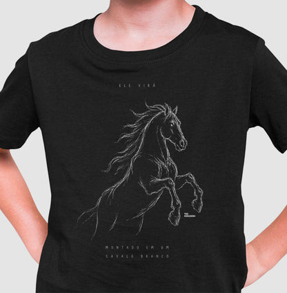 Camiseta Infantil White Horse Revelation (Apocalipse)