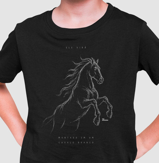 Camiseta Infantil White Horse Revelation (Apocalipse)