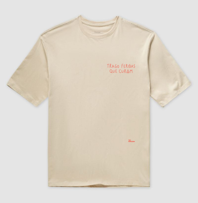 Oversized Feridas Que Curam Minimalista