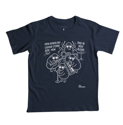 Camiseta Gospel Infantil Cristã Open Heaven