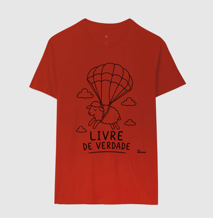 CAMISETA GOSPEL LIVRE DE VERDADE