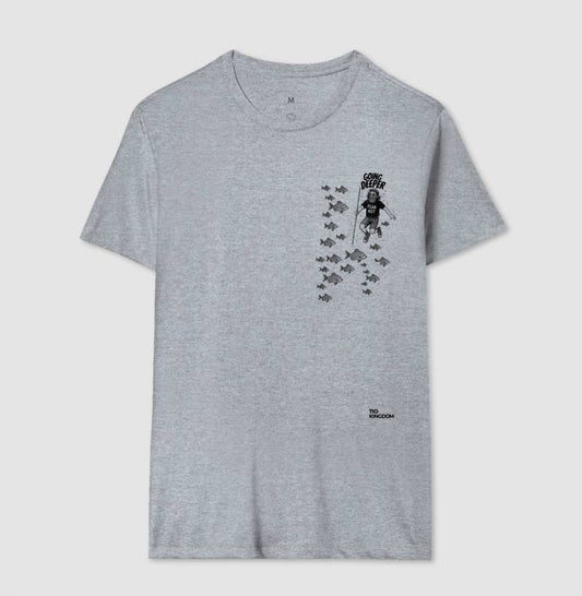 CAMISETA MINIMALISTA GOING DEEPER