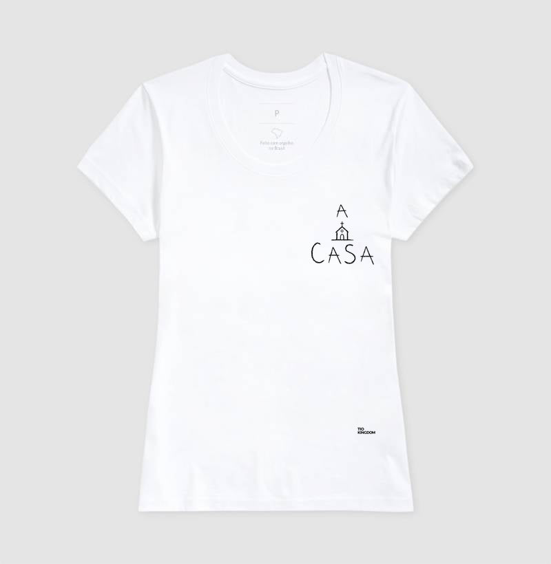 Camiseta A Casa Minimalista Gospel