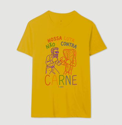 CAMISETA GOSPEL ADULTO CONTRA CARNE KINGDOM VIBES