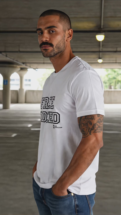 Camiseta Cristã Free Indeed - Realmente Livres | Estampa Gospel